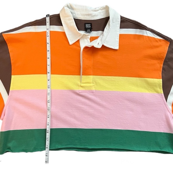 Urban Outfitters Cropped Rugby Shirt - Picture 8 of 10